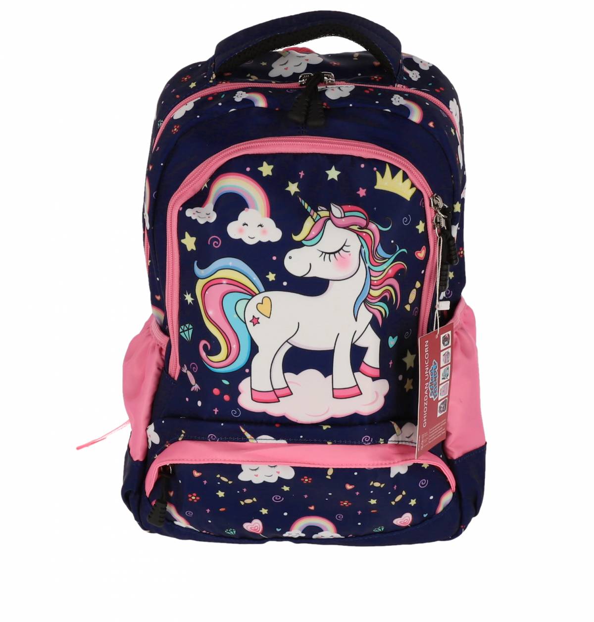 GHIOZDAN CLASA 0 UNICORN BLEUMARIN HAPPY 3 FERMOARE PIGNA GHIOZDAN CLASA 0 UNICORN BLEUMARIN HAPPY 3 FERMOARE PIGNA